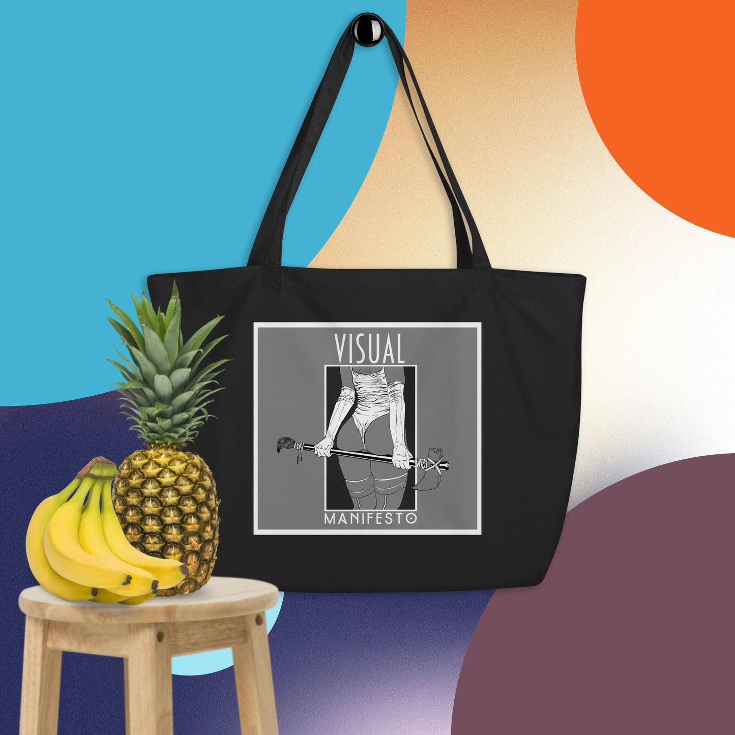 Visual Manifesto Organic Cotton Tote Bag